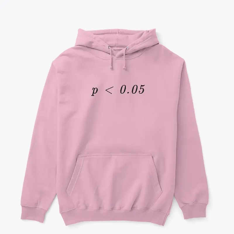 p < 0.05 Hoddie