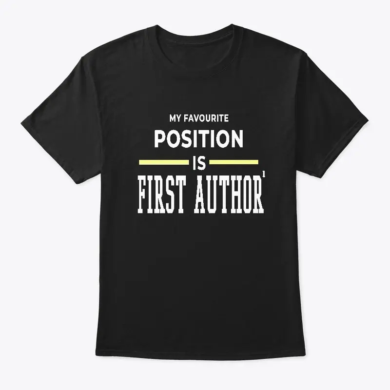 My favourite position is first author B