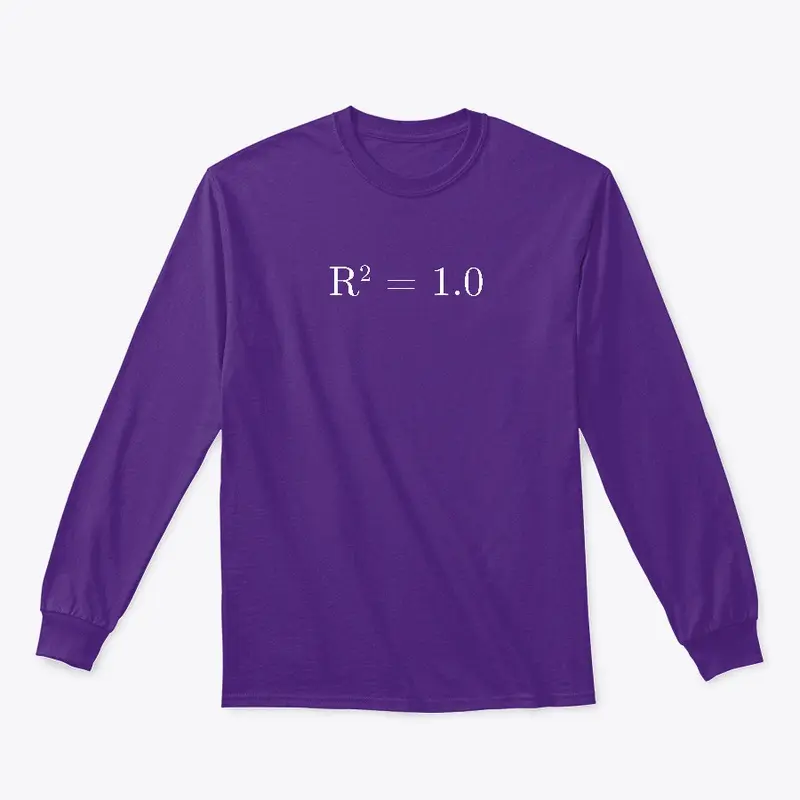 R^2 = 1.0 Tshirt