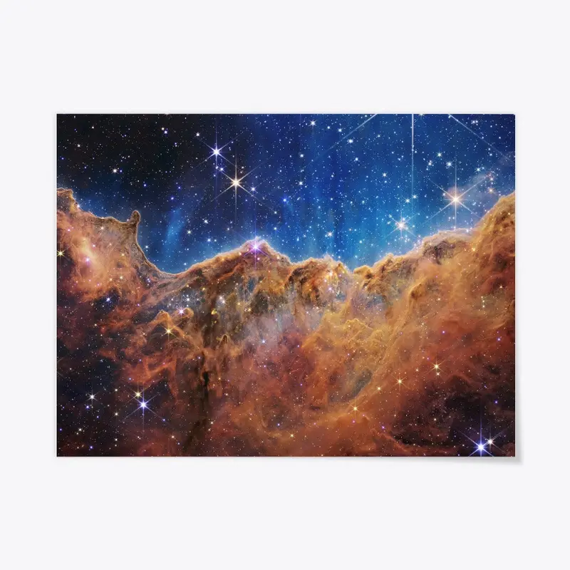 Carina nebula wall art