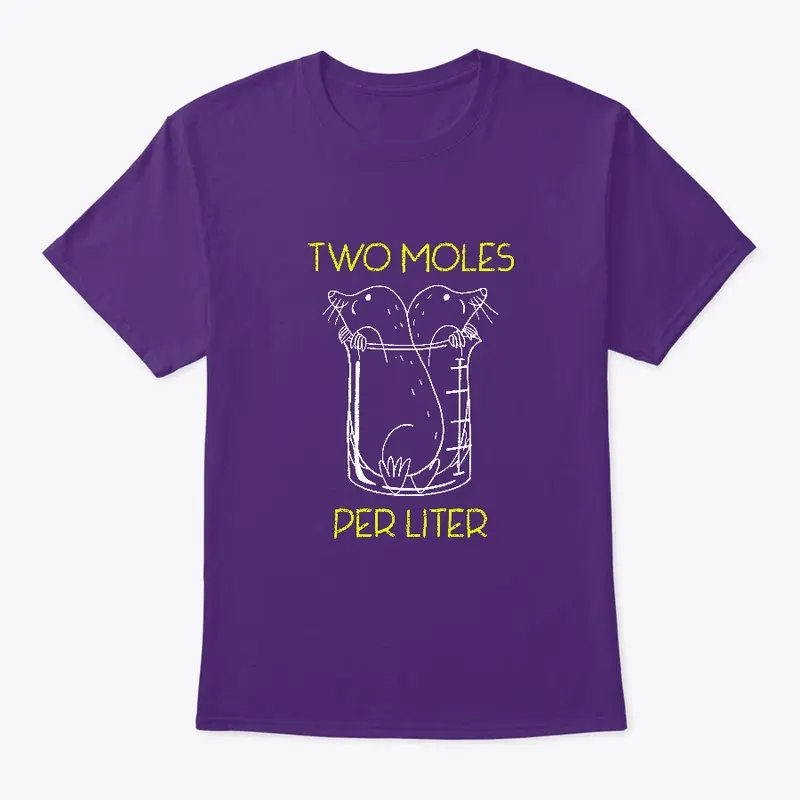 Two moles per liter - Alternate theme